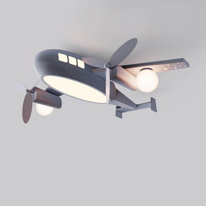 Nordic Wrought Iron LED Flush Mount Ceiling Light