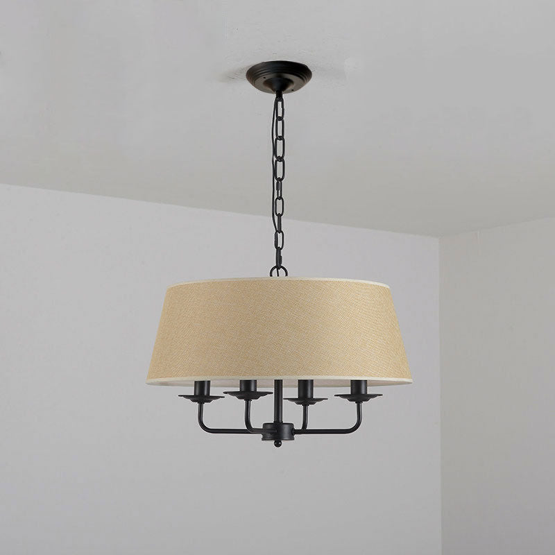 Vintage Iron 4-Light Pendant Light