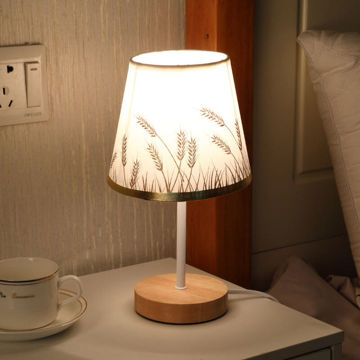 Contemporary Solid Wood LED Decorative Light