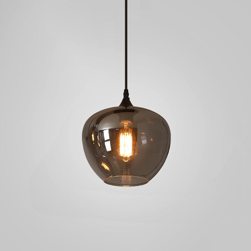 Modern Glass LED Pendant Light