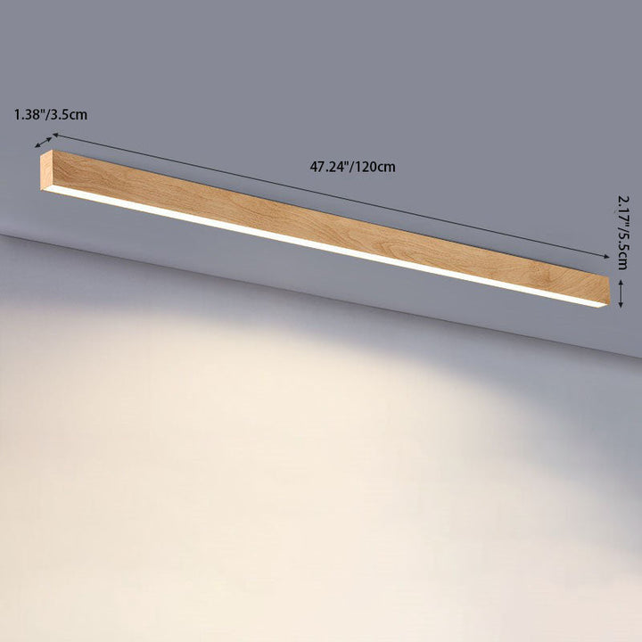Minimalist Aluminum LED Flush Mount Ceiling Light