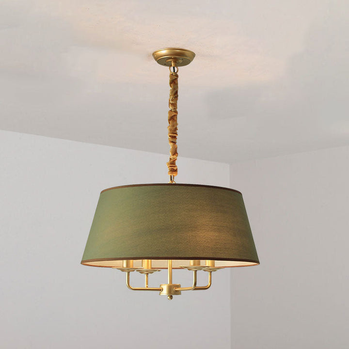 Vintage Iron 4-Light Pendant Light