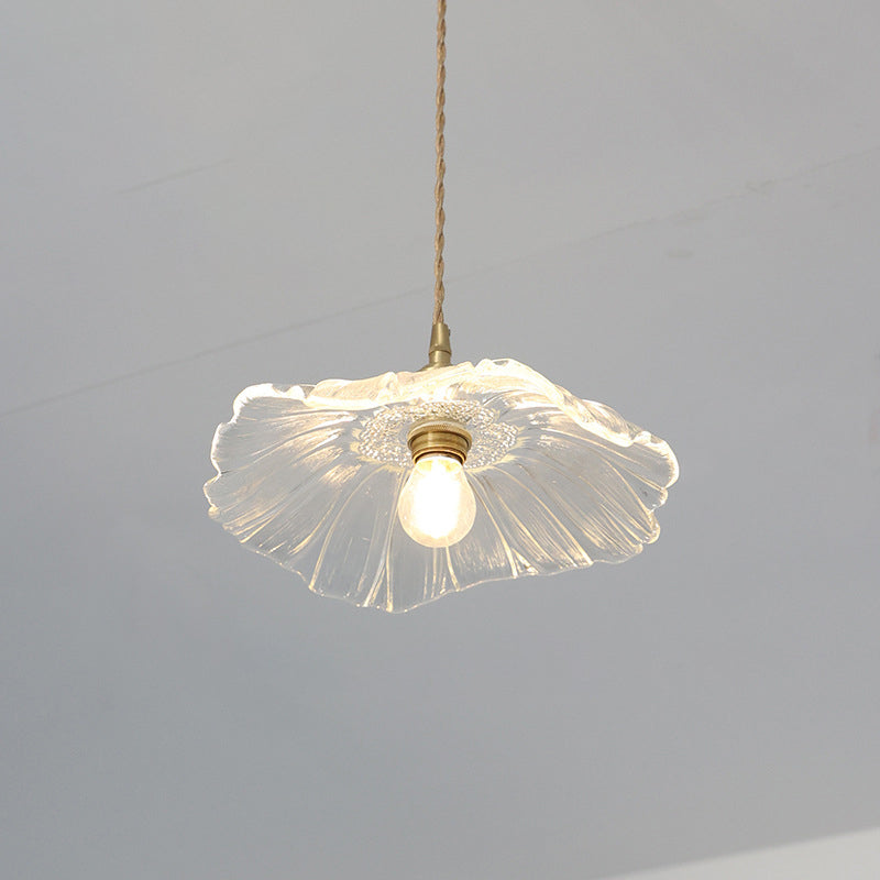 Art Deco Copper Pendant Light