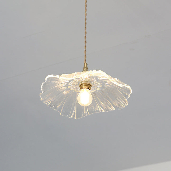 Art Deco Copper Pendant Light