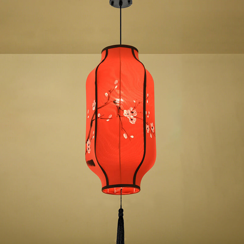 Lantern Fabric Pendant Light