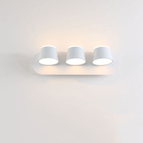 Nordic Cylinder 3-Light Rotatable LED Wall Sconce