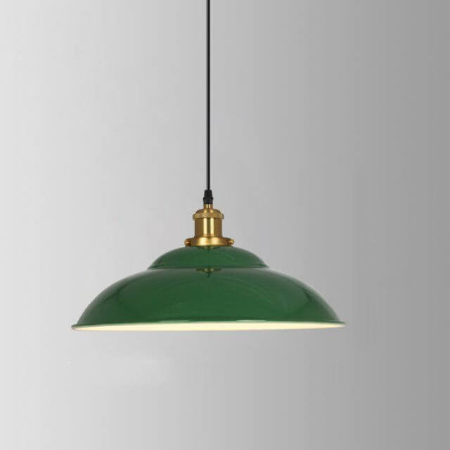 Industrial Dome Iron Pendant Light