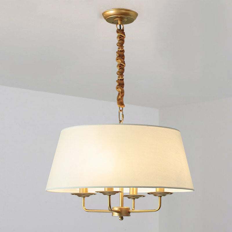 Vintage Iron 4-Light Pendant Light