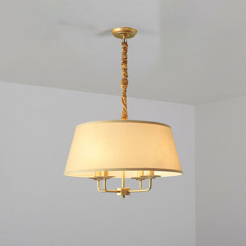 Vintage Iron 4-Light Pendant Light