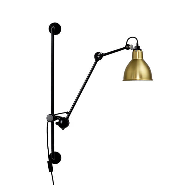 Vintage Industrial Iron Swing Arm Wall Sconce