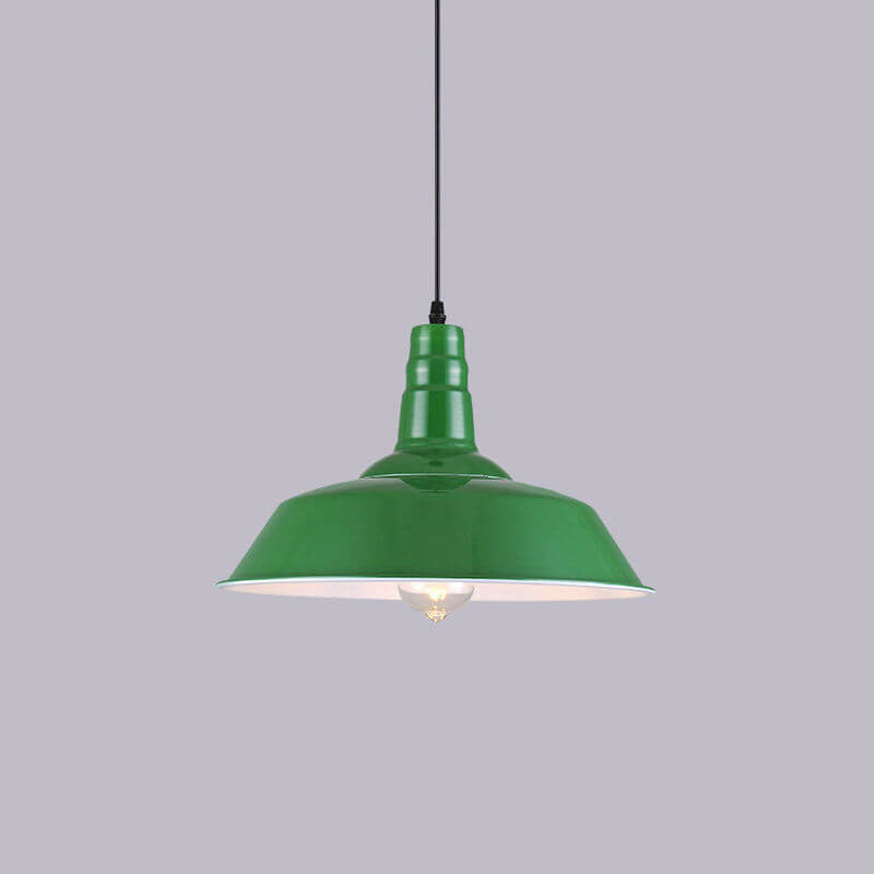 Industrial Dome Iron Pendant Light