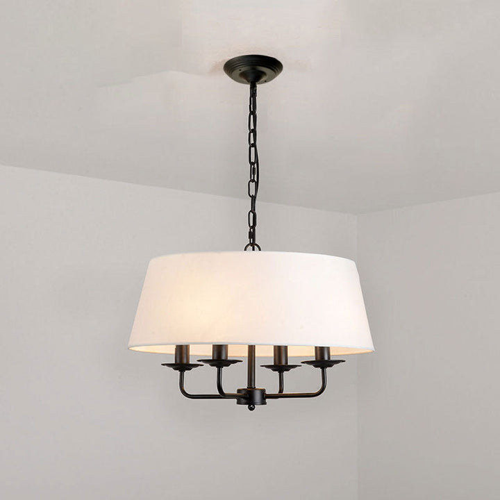 Vintage Iron 4-Light Pendant Light