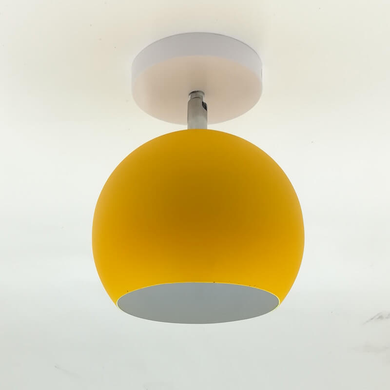 Nordic Dome Semi-Flush Ceiling Light