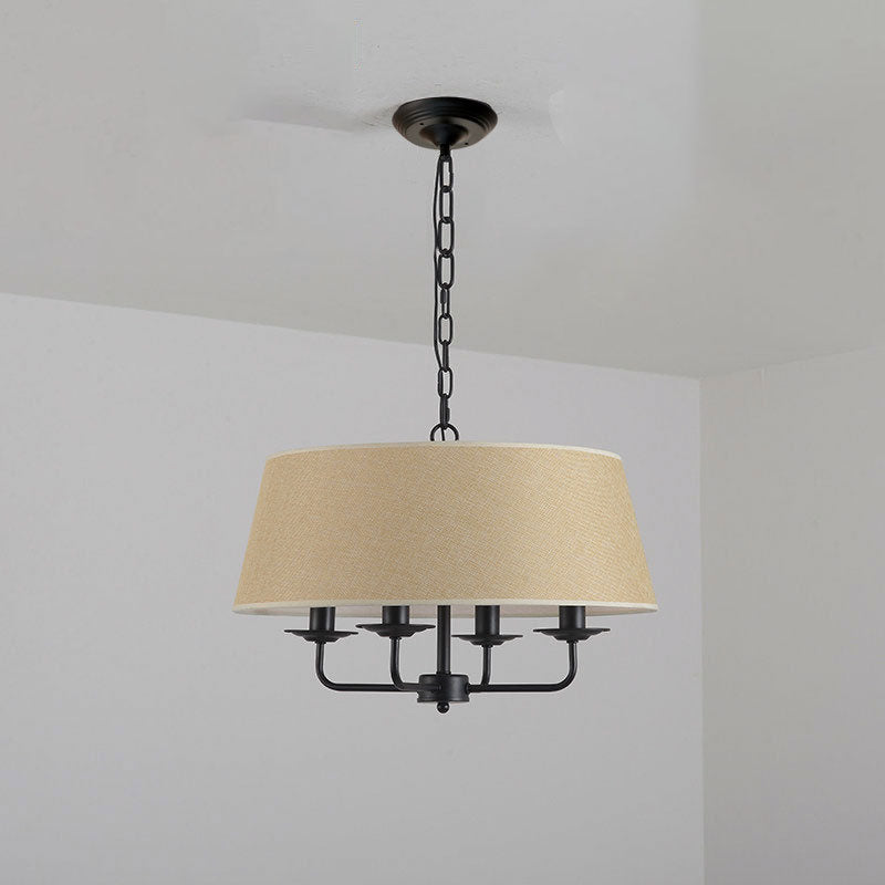 Vintage Iron 4-Light Pendant Light