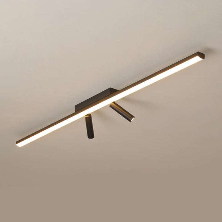 Long Minimalist Acrylic LED Track Light