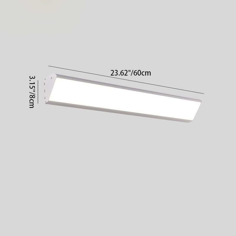 Contemporary Rectangular Aluminum LED Wall Sconce