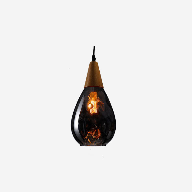 Minimalist Round Glass Pendant Light