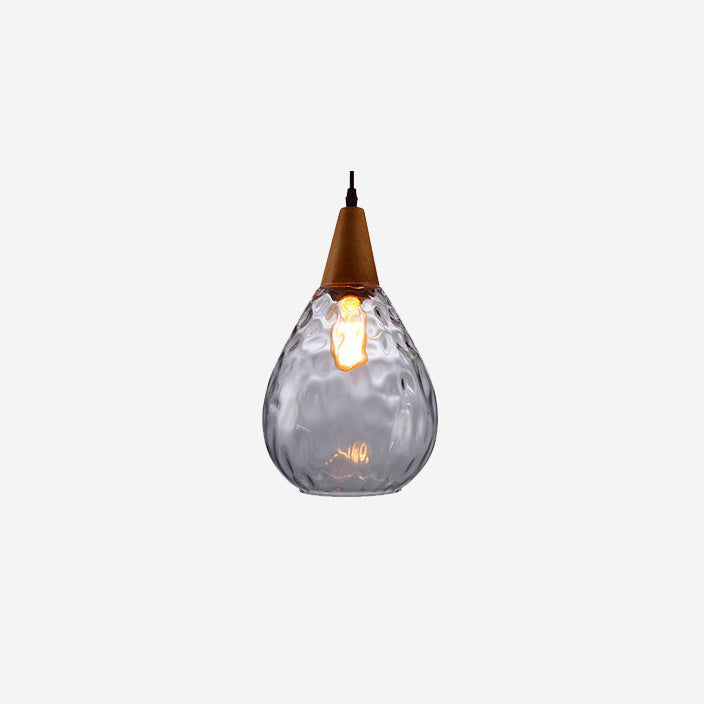 Minimalist Round Glass Pendant Light
