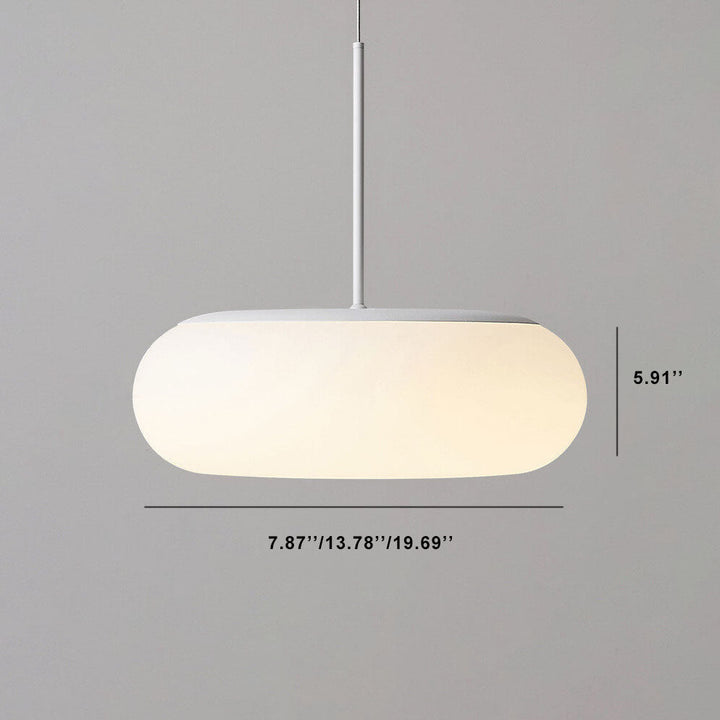 Minimalist Drum LED Pendant Light