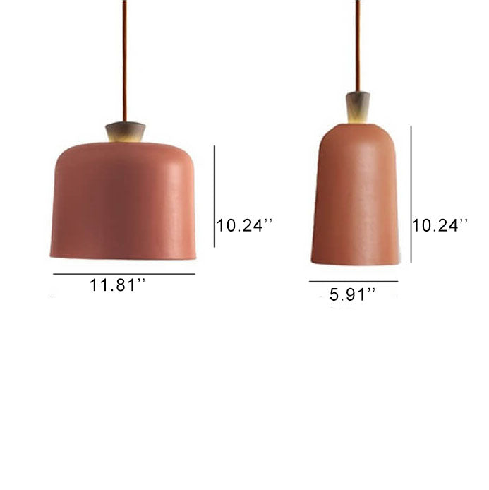 Modern Cylinder Aluminum Pendant Light