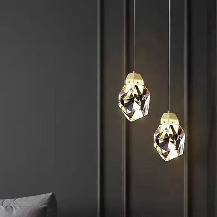 Modern Crystal LED Pendant Light