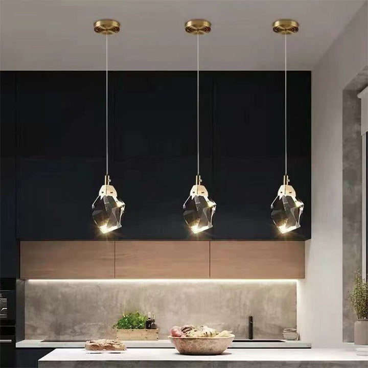 Modern Crystal LED Pendant Light