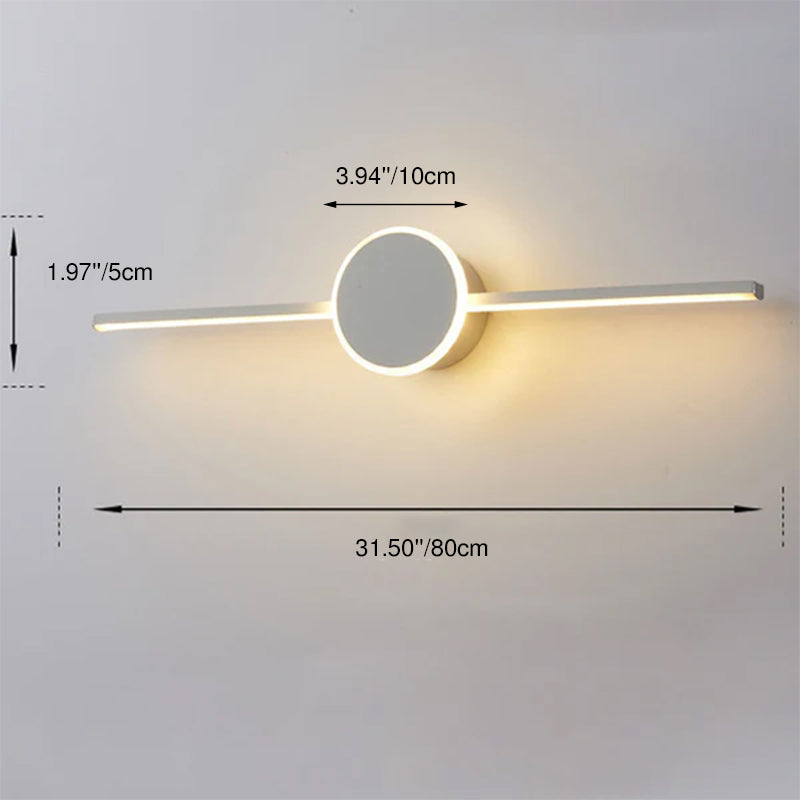 Minimalist Disc LED Vanity Light