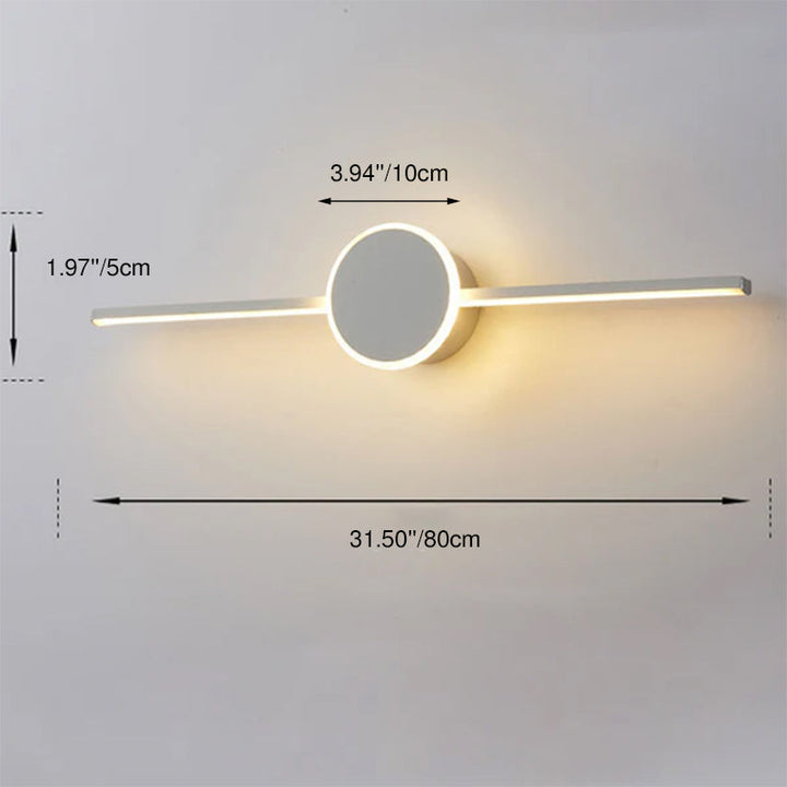 Minimalist Disc LED Vanity Light