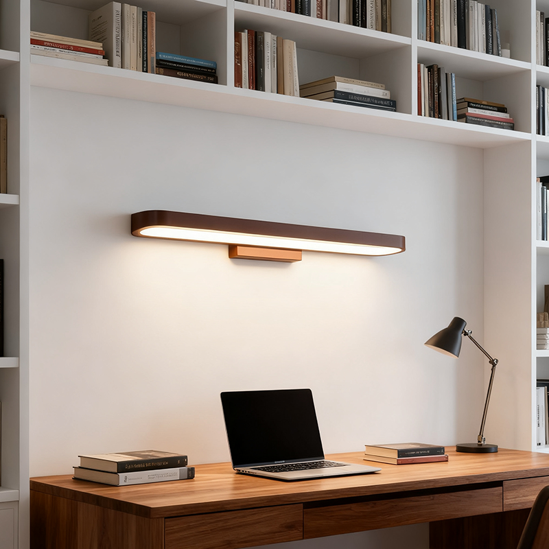 Minimalist Circular Aluminum LED Vanity Light