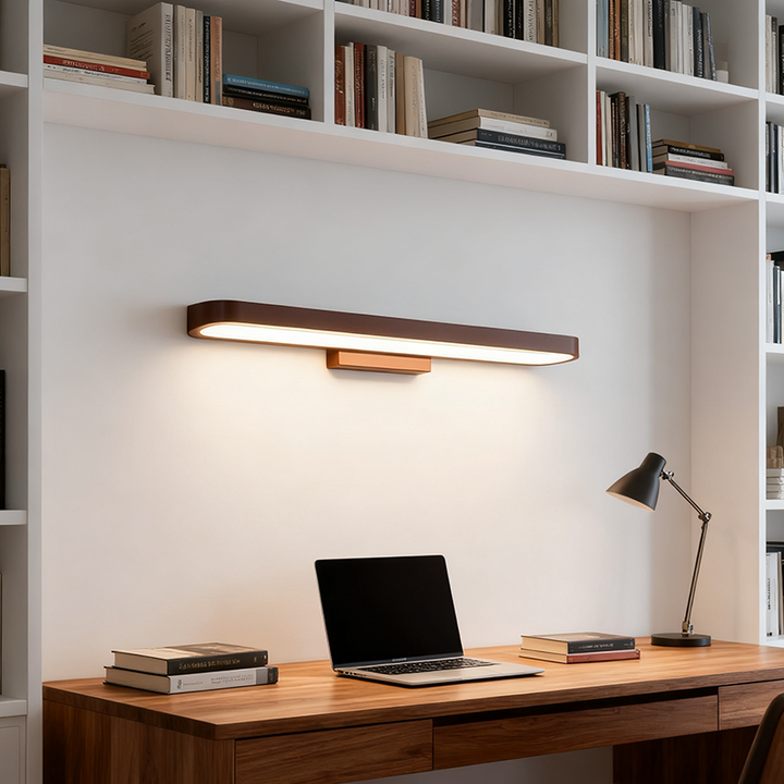 Minimalist Circular Aluminum LED Vanity Light
