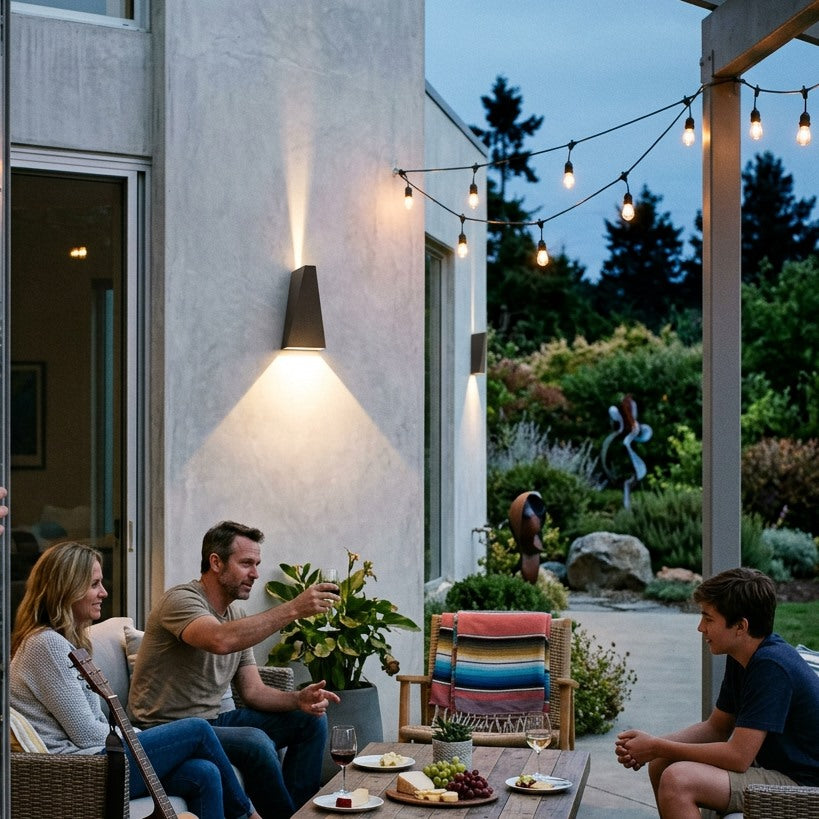 Modern 2-Light LED Wall Sconce