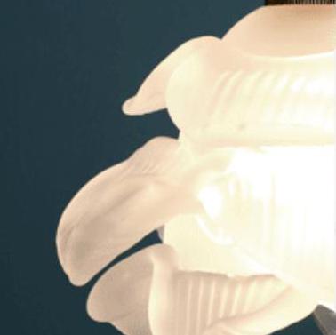 Vintage Glass LED Pendant Light