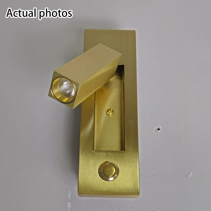 Minimalist Rectangular Aluminum LED Wall Sconce
