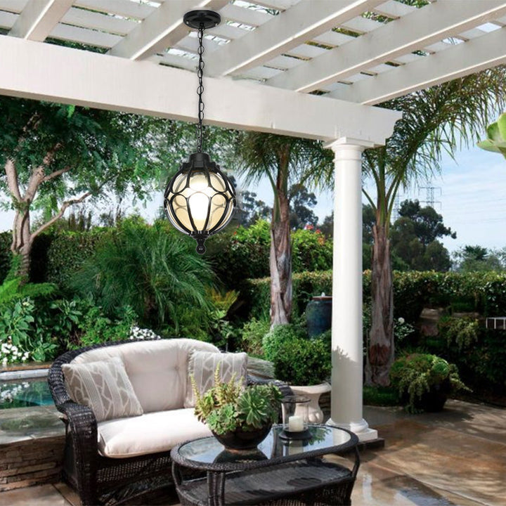 Traditional Aluminum Waterproof Pendant Light