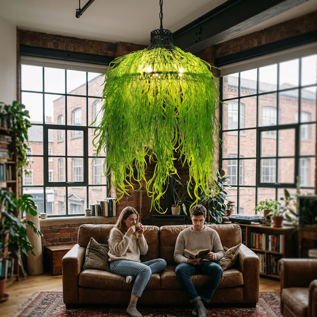 Creative Plant Vine Decorative 3-Light Chandelier