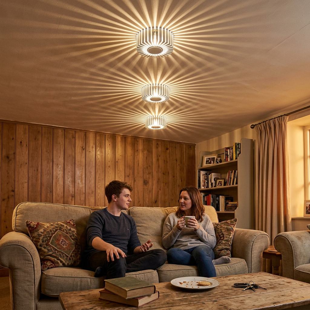 Contemporary Simplicity Aluminum Round LED Flush Mount Ceiling Light For Hallway Or Entryway