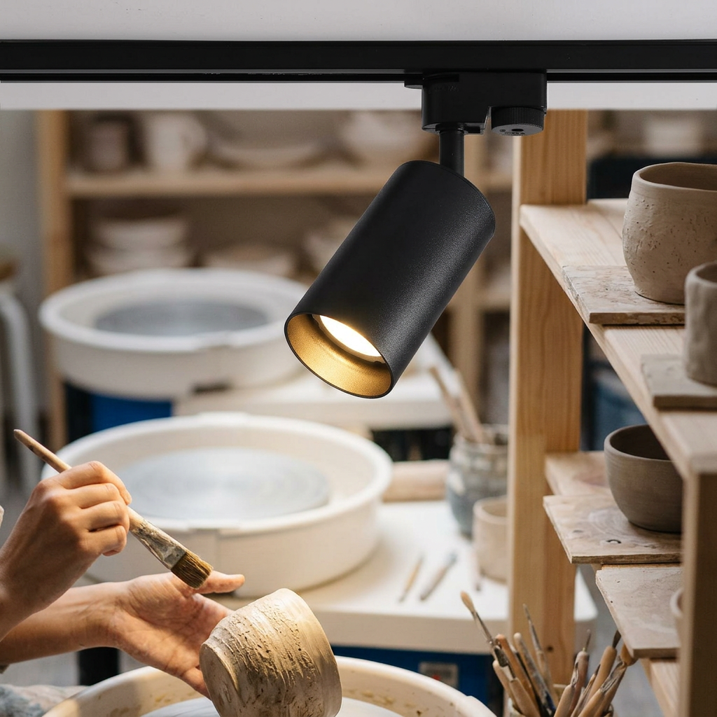 Track Spotlight 10W Rotatable Aluminum LED Track Lighting