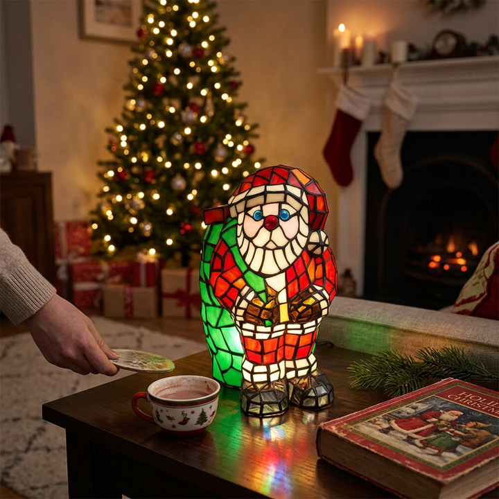 Tiffany Creative Animal Stained Glass 1-Light Decorative Table Lamp