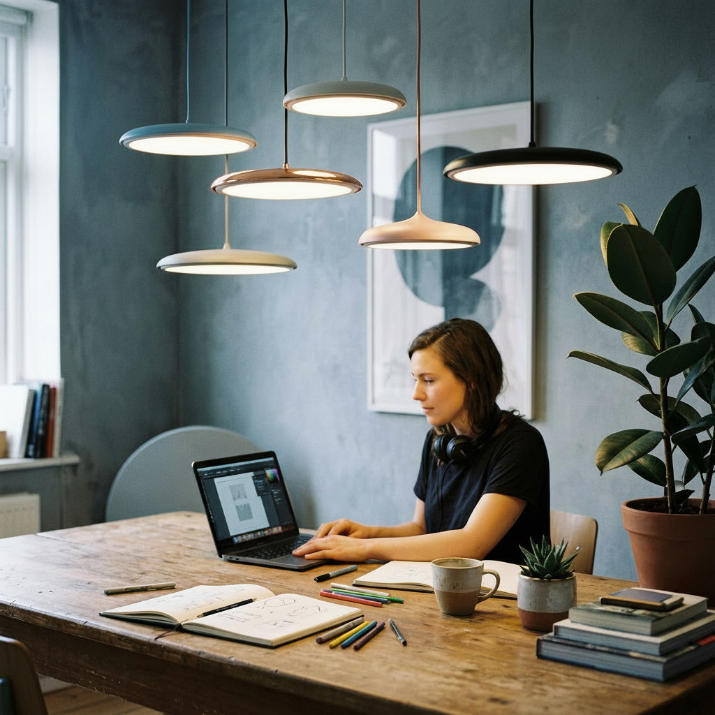 Nordic Metal LED Pendant Light