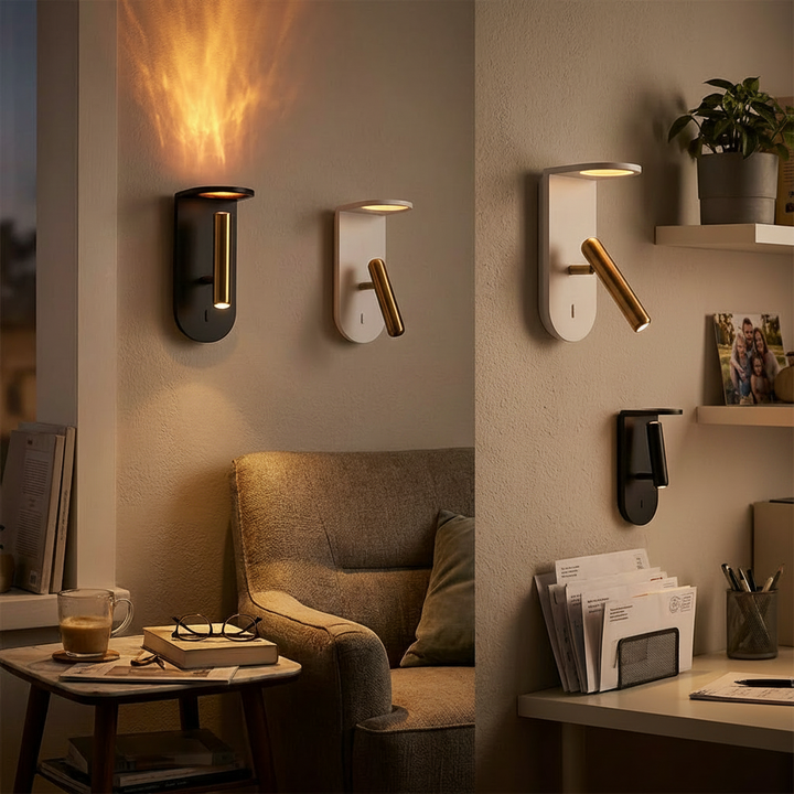 Industrial Adjustable LED Wall Sconce