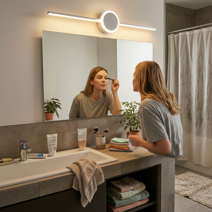 Minimalist Disc LED Vanity Light