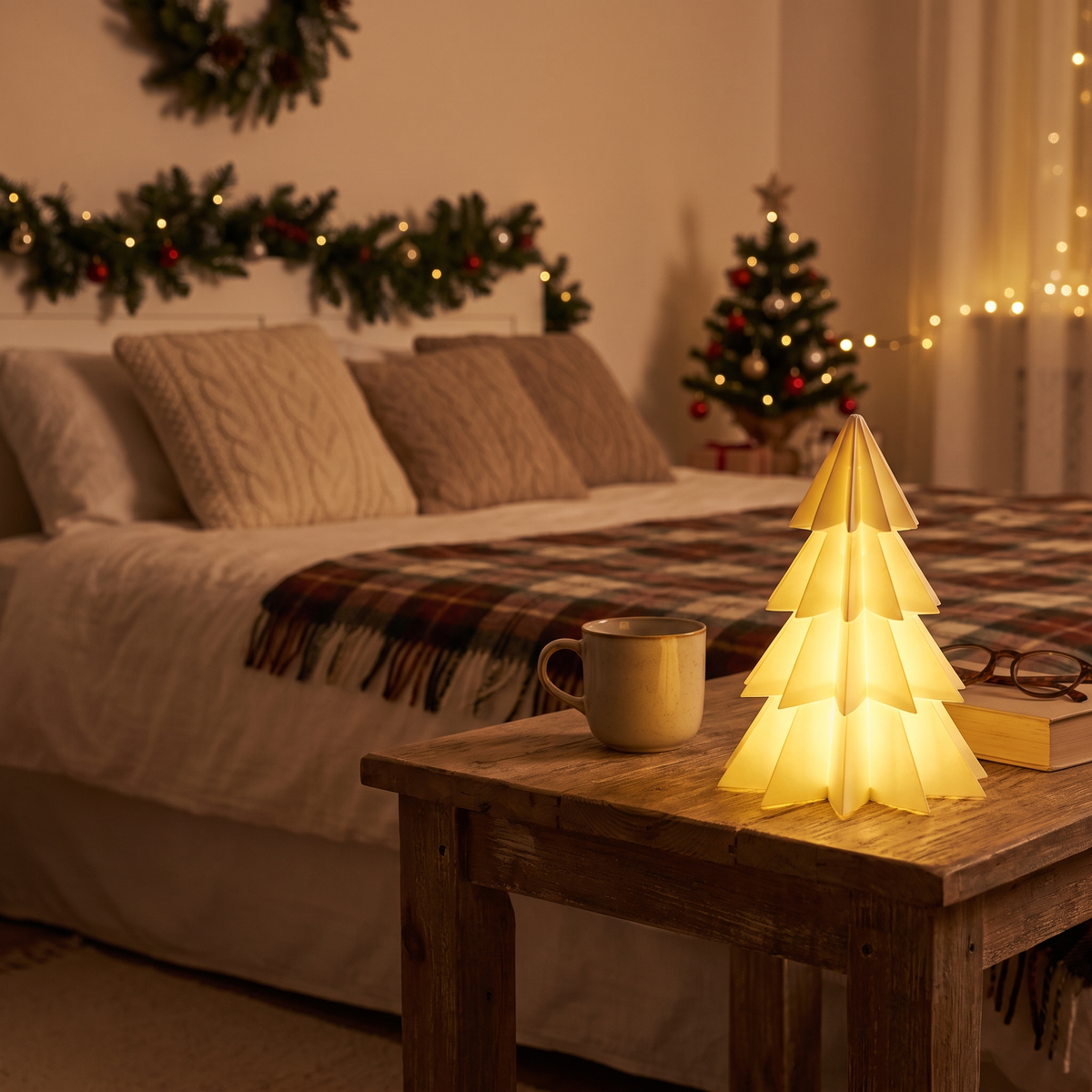 Foldable Christmas Tree Night Light lifestyle scene