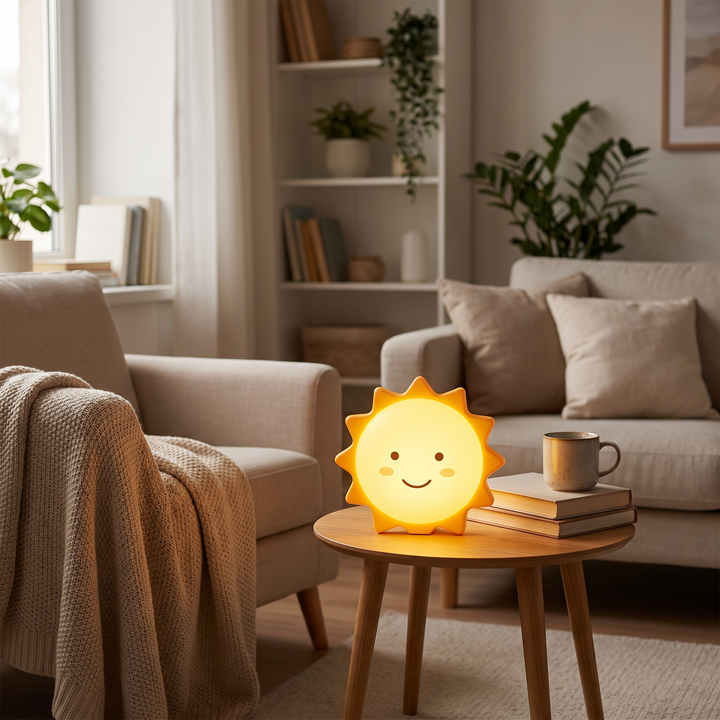 Sun Round LED Table Lamp lifestyle scene
