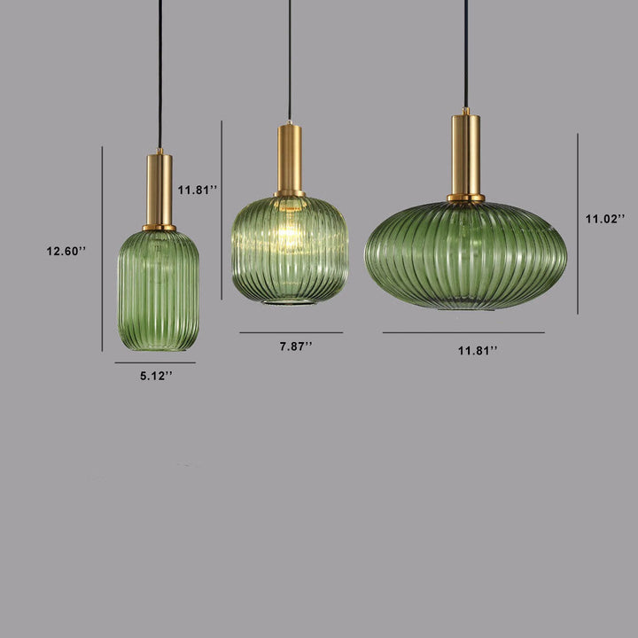 Minimalist Lantern Glass Pendant Light